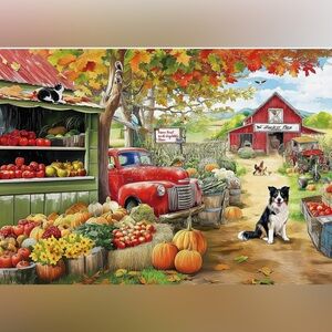 Autumn Harvest 1000 Piece Jigsaw Puzzle